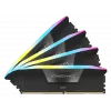 DIMM 64 GB DDR5-6000 (4x 16 GB) Quad-Kit, atmiņa melna, CMH64GX5M4B6000C36, Vengeance RGB, INTEL XMP