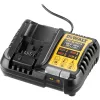 Baterijas lādētājs DeWalt DCB1104-QW 10,8 V un 14,4 V litija jonu baterijām, kompakts dizains