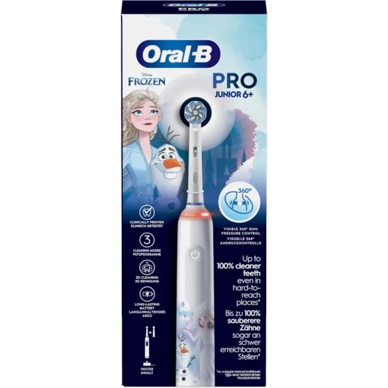 Rotējoša zobu birste Oral-B PRO Junior Frozen