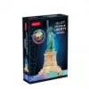 3D Puzzle CubicFun 306-L536H LED Statue of Liberty Night Edition — modeļu komplekts ar LED apgaismojumu