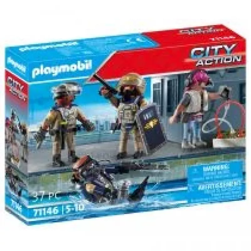 Rotaļu komplekts Action Adventure Playmobil City Action 71146 Vecums 5-10
