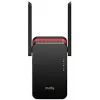 Wi‑Fi signāla pastiprinātājs Cudy RE3000 2400–5000 MHz, 802.11ax/ac/n/g/b/a, Ethernet 100 Mbps, ārējā antena, melns/sarkans