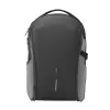 Mugursoma XDDESIGN Bizz pelēka P705.932 — ūdensizturīga, viegla pilsētas mugursoma