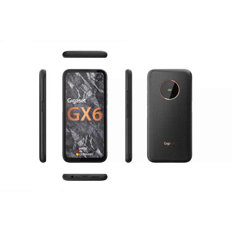 Viedtālrunis Gigaset GX6 PRO 6.6 collu 8GB 128GB Melns Titāns