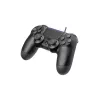 Vadu spēļu kontrolieris TRACER SHOGUN PRO Melns — 16 pogas, analogais/ciparu, 1,5 m kabelis, vibrācija, PC/PS4/PS3