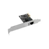 Iekšējā Ethernet tīkla karte LANBERG PCE-1GB-201, PCI Express, 1× RJ-45 Gigabit (1000 Mbit/s), melna
