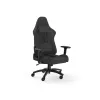 CORSAIR - TC100 RELAXED spēļu krēsls (audums - pelēks/melns)