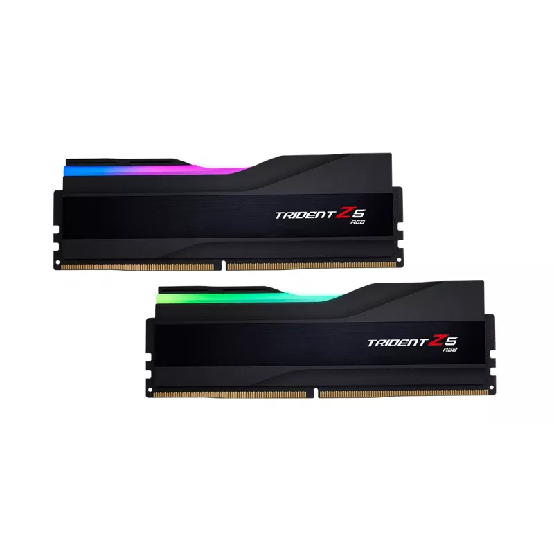 G.Skill Trident Z5 F5-6000J3636F32GX2-TZ5RK 64 GB DDR5 6000 MHz Heatsink RGB Melns Desktop Memory