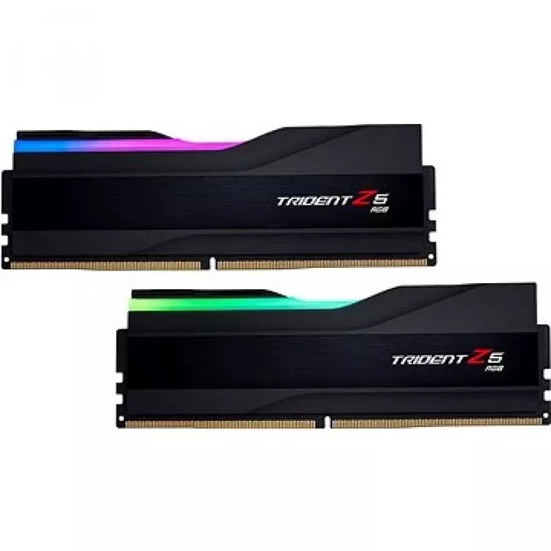 Galddatora DDR5 atmiņas modulis G.SKILL 96GB (2x48GB) 6800MHz CL34 288-pin DIMM XMP 3.0 ar radiatoru un daudzkrāsu fona apgaismojumu