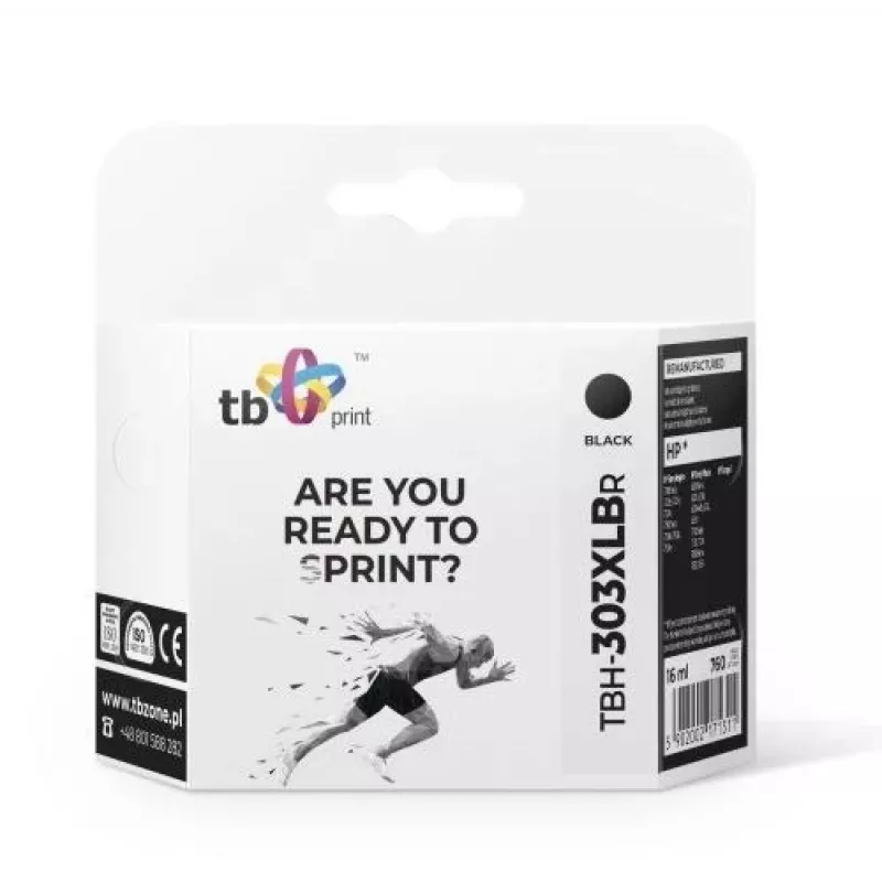 HP Envy Photo 6200 Ink TBH-303XLBR BK atjaunota