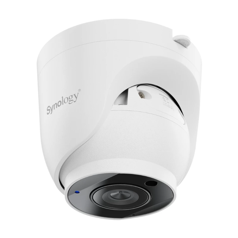 Synology TC500 drošības kamera, kupola IP kamera, iekštelpām un āra telpām, 2880 x 1620 pikseļi, pie griestiem