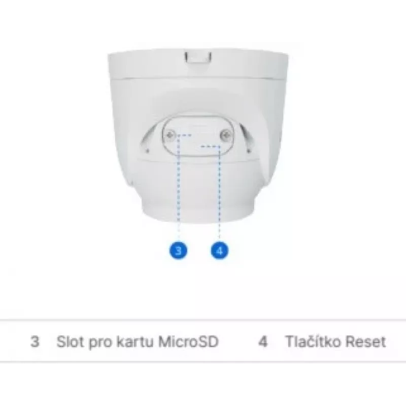Synology TC500 drošības kamera, kupola IP kamera, iekštelpām un āra telpām, 2880 x 1620 pikseļi, pie griestiem
