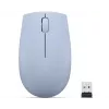 Bezvadu ambidekss pele Lenovo GY51L15679 — Frost Blue, RF 2.4 GHz, 1000 DPI, 3 pogas, AA baterija