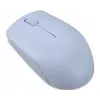 Bezvadu ambidekss pele Lenovo GY51L15679 — Frost Blue, RF 2.4 GHz, 1000 DPI, 3 pogas, AA baterija