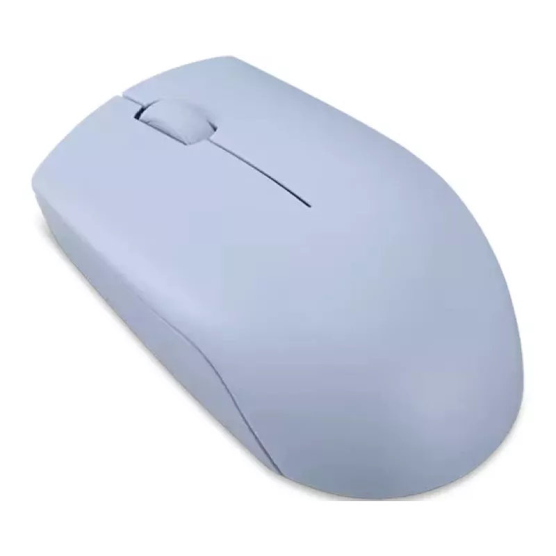 Bezvadu ambidekss pele Lenovo GY51L15679 — Frost Blue, RF 2.4 GHz, 1000 DPI, 3 pogas, AA baterija