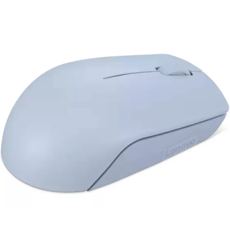 Bezvadu ambidekss pele Lenovo GY51L15679 — Frost Blue, RF 2.4 GHz, 1000 DPI, 3 pogas, AA baterija