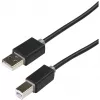 UNITEK Y-C434GBK USB kabelis USB 2.0 1.5 m USB A Micro-USB B Melns
