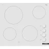 Radiant Electric Hob Bosch PKE612CA2E, 6600 W, 4 Cooking Zones, balta