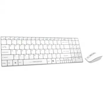 Klaviatūras un peles komplekts Esperanza Liberty EK122W, balts