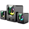 Esperanza EGS107 Skaļruņi 2.1 USB LED 5 W Melns