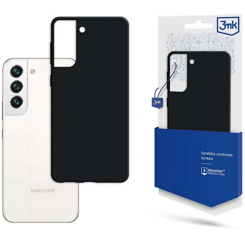 Matēts Maciņš Samsung S23 S911 Melns (bojāts iepakojums)