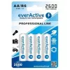Baterii Reincarcabile R6 AA 2600mAh EverActive Professional iepakojuma saturs 1x blisteris