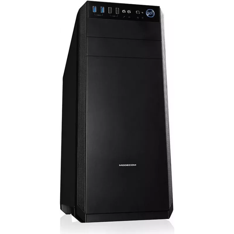 Datora korpuss Modecom Oberon Pro Midi-Tower Melns