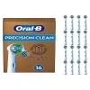Oral B Precision Clean Toothbrush Heads 16 Pack Balts