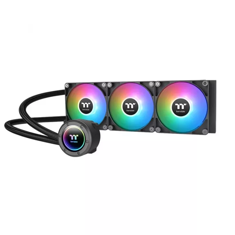 Thermaltake TH420 V2 ARGB procesora universāls šķidruma dzesētājs 14 cm melns 1 gab.
