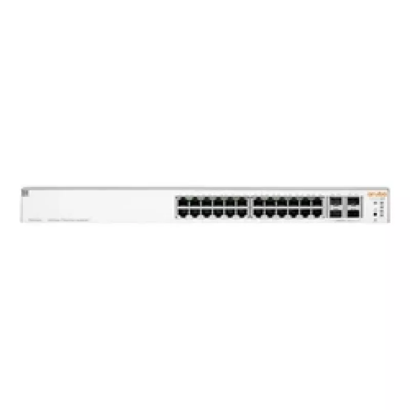 HPE Aruba Networking Instant On 1930 24G Class4 PoE 4SFP/SFP+ 370W pārvaldīts L2+ Gigabit Ethernet (10/100/1000) Power over Ethernet (PoE) 1U balts