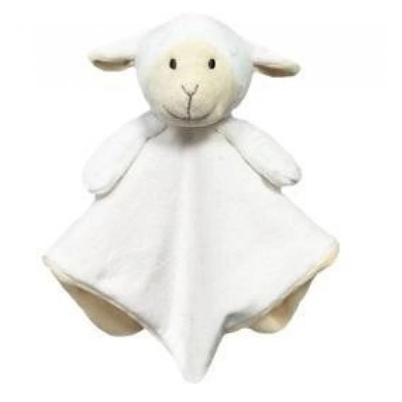 Mīkstā mīļmantiņa TULILO Milly Sheep 25x25 cm — mīkstā rotaļlieta zīdaiņiem un maziem bērniem