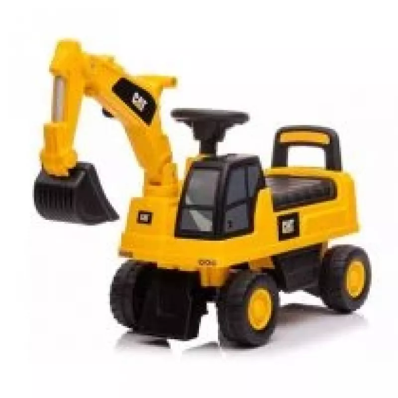Ride-on excavator milly mally 5298 — bērnu braucamā rotaļlieta ar reālistisku dizainu un izturīgu konstrukciju