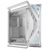 ASUS ROG GR701 Hyperion White, PC, Balts, ATX, EATX, micro ATX, Mini-ITX, Alumīnijs, Multi, Priekšpuse