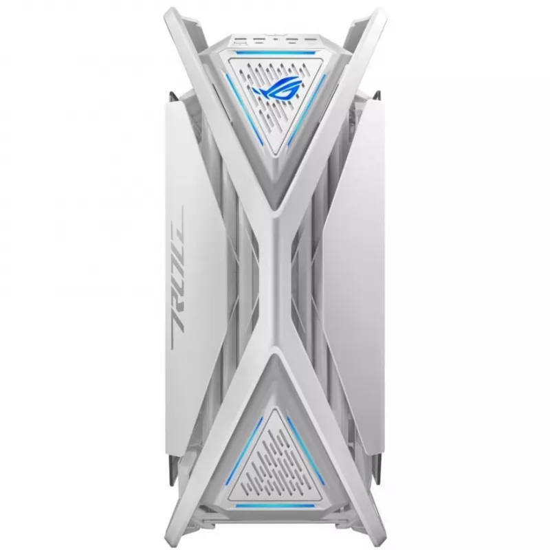 ASUS ROG GR701 Hyperion White, PC, Balts, ATX, EATX, micro ATX, Mini-ITX, Alumīnijs, Multi, Priekšpuse
