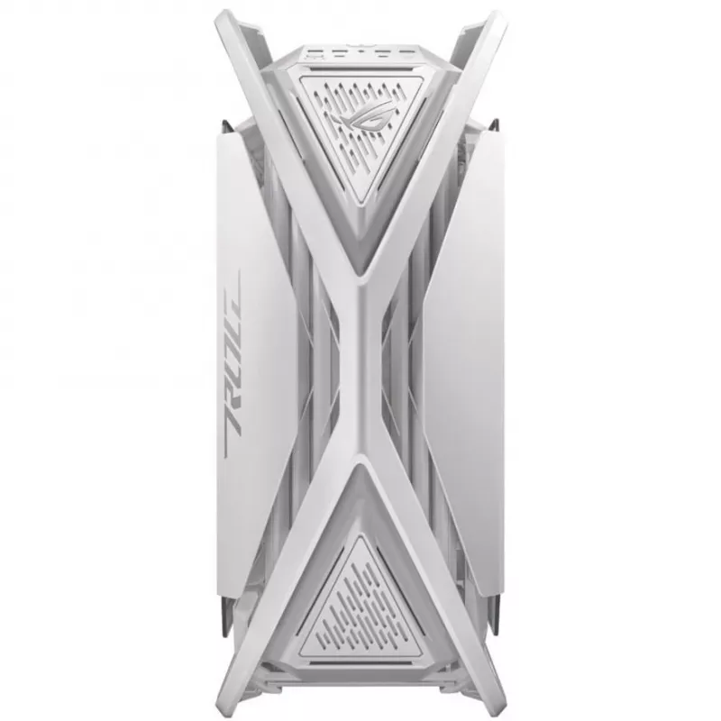 ASUS ROG GR701 Hyperion White, PC, Balts, ATX, EATX, micro ATX, Mini-ITX, Alumīnijs, Multi, Priekšpuse