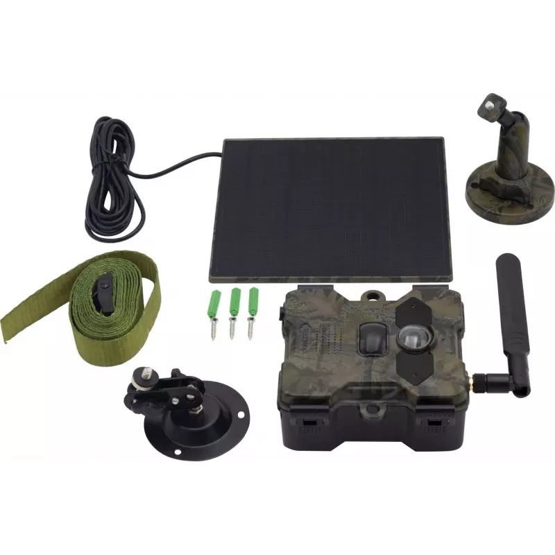 Technaxx 4G Wildcam TX-189 āra kamera 4MP CMOS saules panelis