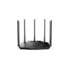 Tenda TX12 PRO bezvadu maršrutētājs Fast Ethernet Divjoslu (2.4 GHz / 5 GHz) Melns