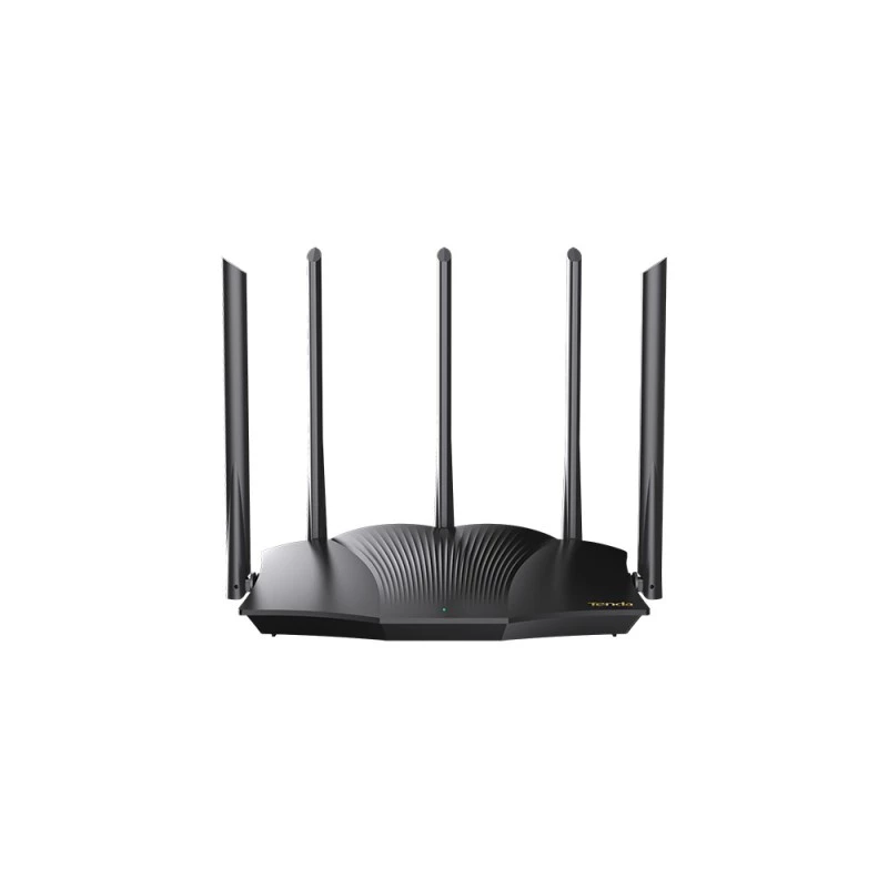 Tenda TX12 PRO bezvadu maršrutētājs Fast Ethernet Divjoslu (2.4 GHz / 5 GHz) Melns