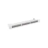Patch panel 1U LANBERG PPS7-1024-S — 24-portu, Cat7, F/UTP, metāla, 1U (445×102×44,5 mm)