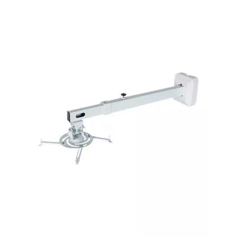 Sienas stiprinājums AVTEK WallMount Next 1200 — tērauds, balts, teleskopisks, 360° pagriežams, slīpums ±42°, maks. slodze 20 kg
