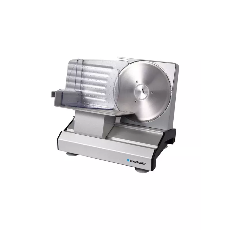 Elektriskais griezējs BLAUPUNKT FMS601 — 200 W, 230 V, nerūsējošā tērauda asmeņi, pelēks