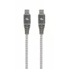USB kabelis Gembird CC-USB2B-CMCM60 1,5m USB C pelēks