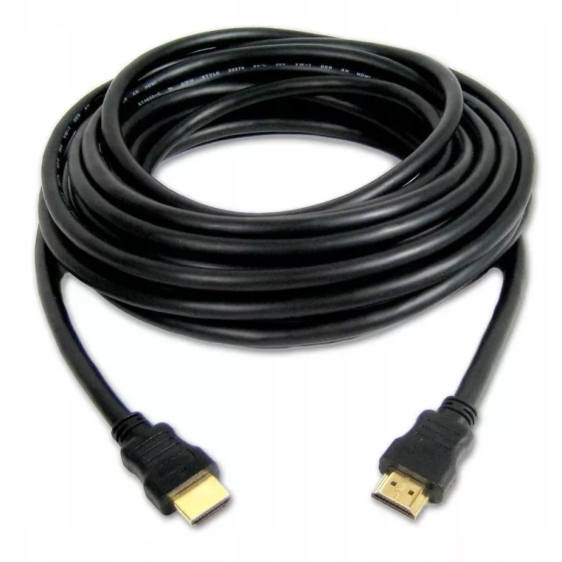 SAVIO HDMI (M) kabelis, 20m, melns, zelta kontakti, v1.4 ātrgaitas, Ethernet/3D CL-75