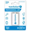 Uzlādējamā baterija everActive EVHRL22-320 9V NiMH prizmatiskā 8,4 V, 55 g, 48,5 mm