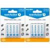 Atkārtoti uzlādējams AAA NiMH akumulatoru komplekts everActive EVHRL03-1050 1.2V — 4 gab., 1050 mAh