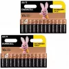 Duracell sārma AA (LR6) bateriju iepakojums — 24 elementi, vienreizlietojamas