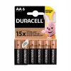 Bateriju iepakojums Duracell Basic AA / LR6 — 6 gabali (sārmu)