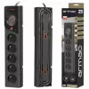 POWER STRIP ARMAC Z5 3M 5X 230V PL 10A kabelis ORGANIZER Melns