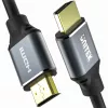 HDMI kabelis Unitek C138W 2 m — HDMI 2.1, 48 Gbit/s, 4K/120Hz, HDR10 & Dolby Vision, ARC, zeltīti savienotāji
