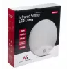 LED sienas lampa MACLEAN MCE357W ar IR kustības sensoru, balta, ārā/iekštelpās